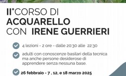 Secondo Corso di acquerello con  IRENE GUERRIERI